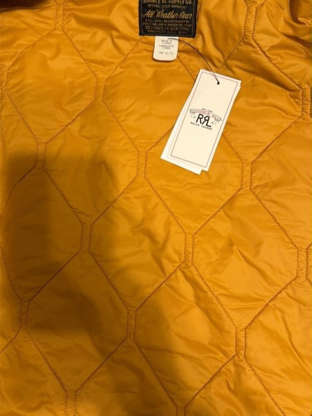 DOUBLE RL LIMITED EDITION QUILTED 2 PIECE SET JACKET & PANTS 1 of 199 Size XXL - Picture 3 of 8